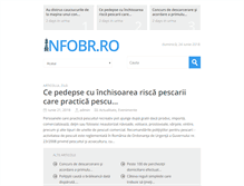 Tablet Screenshot of infobr.ro